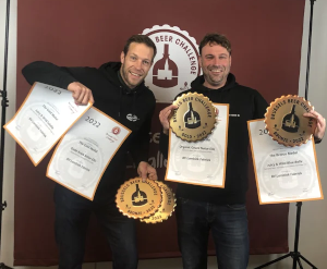 Lambiek Fabriek met 4 medailles op bbc 2022